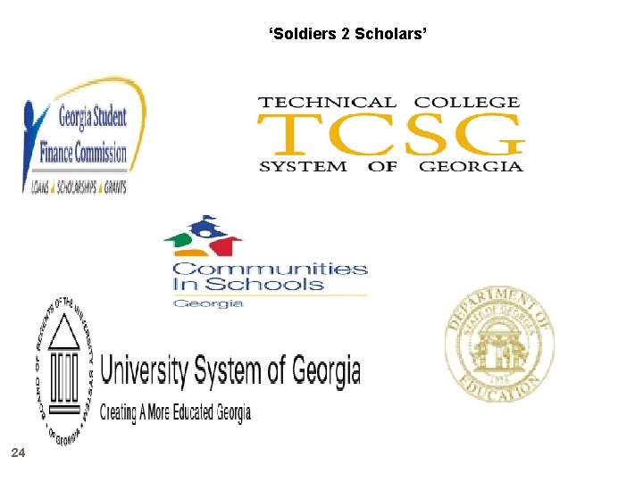 ‘Soldiers 2 Scholars’ 24 