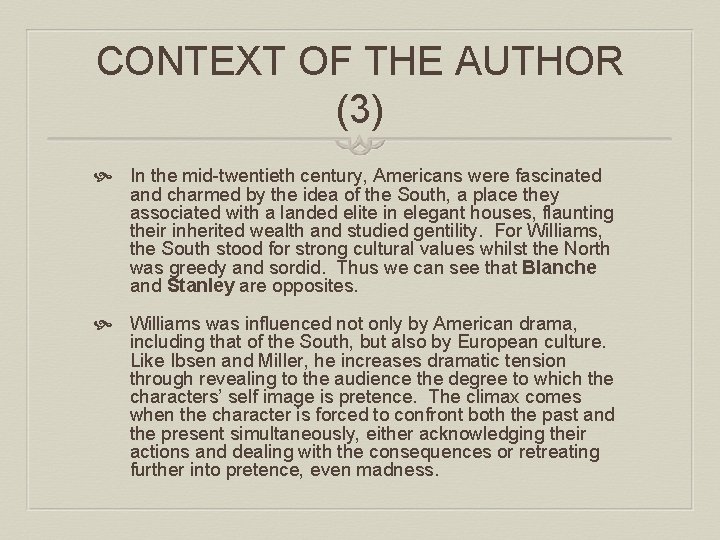 CONTEXT OF THE AUTHOR (3) In the mid-twentieth century, Americans were fascinated and charmed CONTEXT OF THE AUTHOR (3) In the mid-twentieth century, Americans were fascinated and charmed