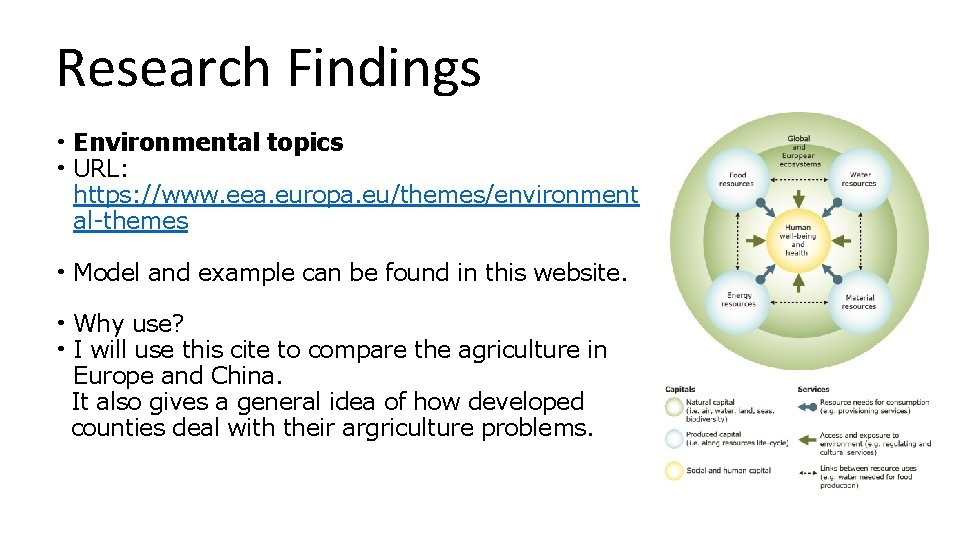 Research Findings • Environmental topics • URL: https: //www. eea. europa. eu/themes/environment al-themes •