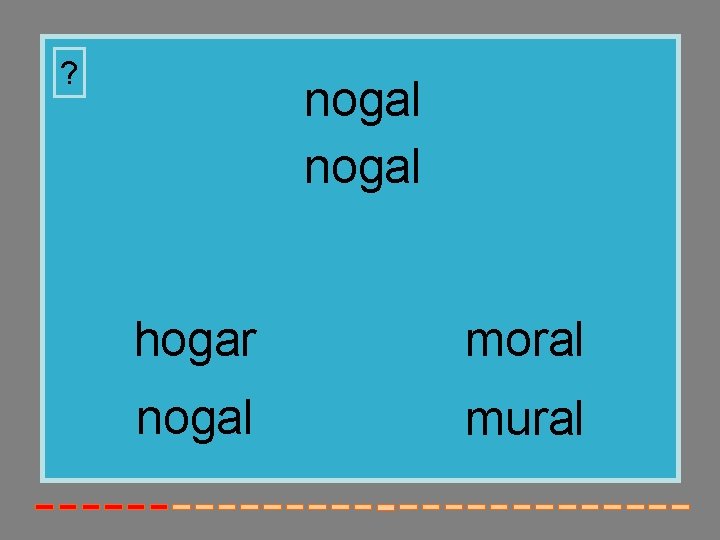 ? nogal hogar moral nogal mural 