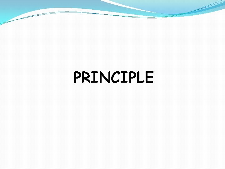 PRINCIPLE 