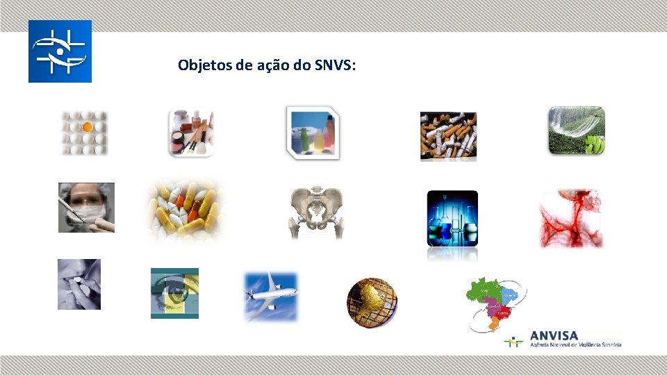 Objetos de ação do SNVS: 