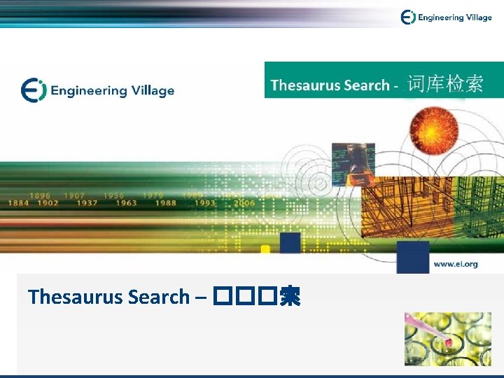 Thesaurus Search – ���索 