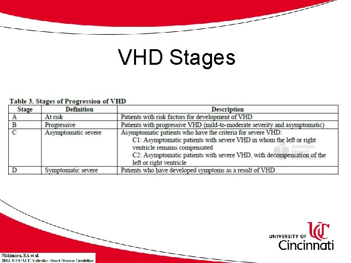 VHD Stages 