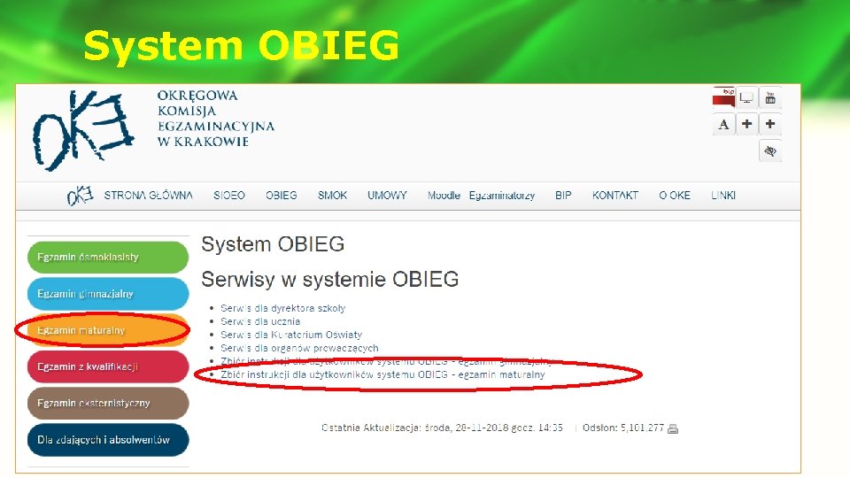 System OBIEG 