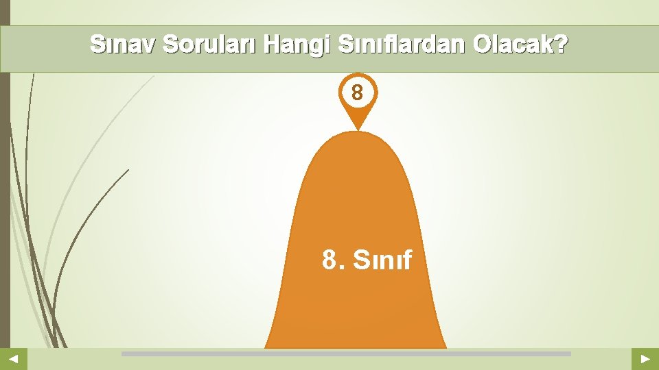 Sınav Soruları Hangi Sınıflardan Olacak? Your Log o 8 8. Sınıf COMPANY NAME ABS.