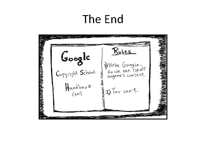 The End The End
