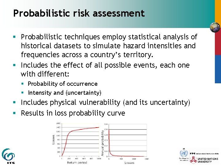 Probabilistic risk assessment § Probabilistic techniques employ statistical analysis of historical datasets to simulate