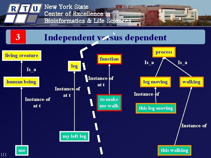 R T U New York State Center of Excellence in Bioinformatics & Life Sciences