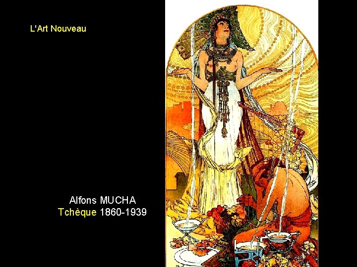 L'Art Nouveau Alfons MUCHA Tchèque 1860 -1939 