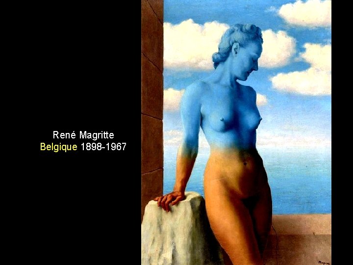 René Magritte Belgique 1898 -1967 