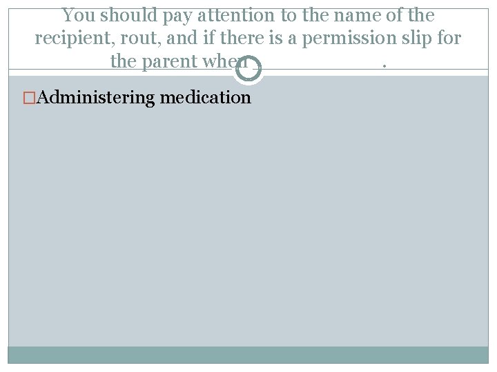 You should pay attention to the name of the recipient, rout, and if there