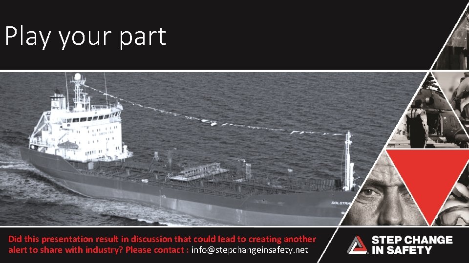 Play your part Did this presentation result in discussion that could lead to creating Play your part Did this presentation result in discussion that could lead to creating