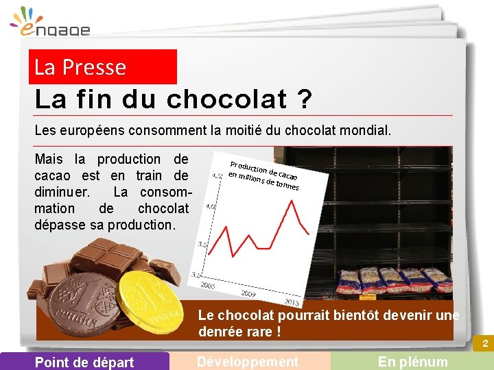 La Presse La fin du chocolat ? Les européens consomment la moitié du chocolat