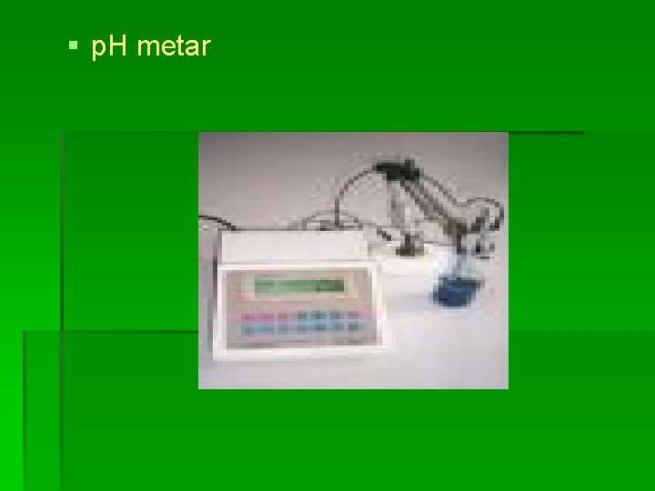 § p. H metar § p. H metar