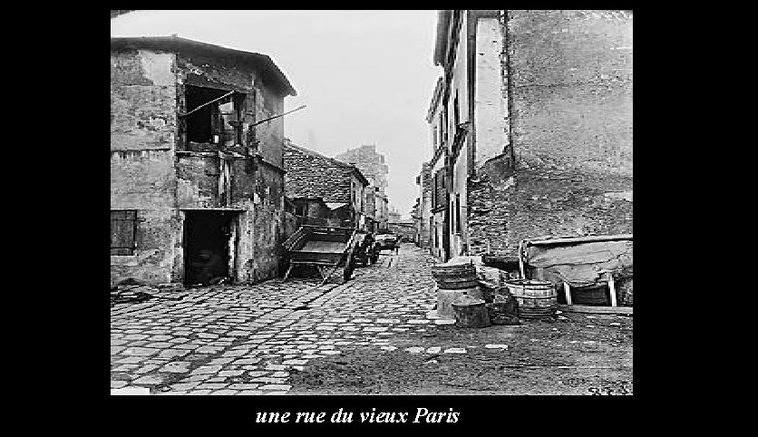 une rue du vieux Paris 