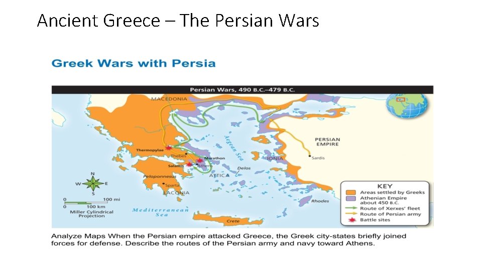 Ancient Greece – The Persian Wars Ancient Greece – The Persian Wars