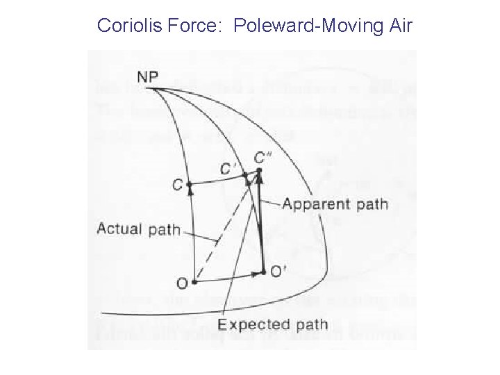 Coriolis Force: Poleward-Moving Air Coriolis Force: Poleward-Moving Air