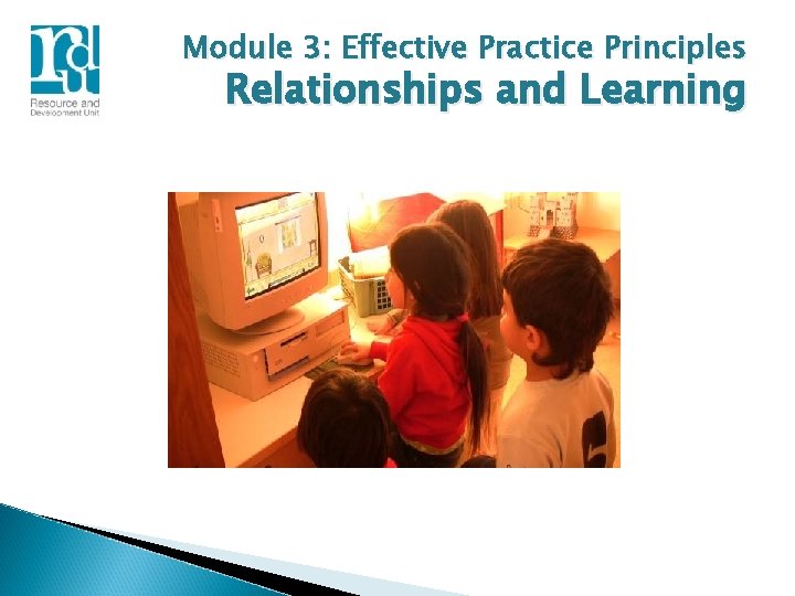 Module 3: Effective Practice Principles Relationships and Learning 