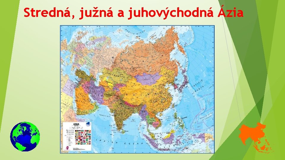 Stredná, južná a juhovýchodná Ázia 