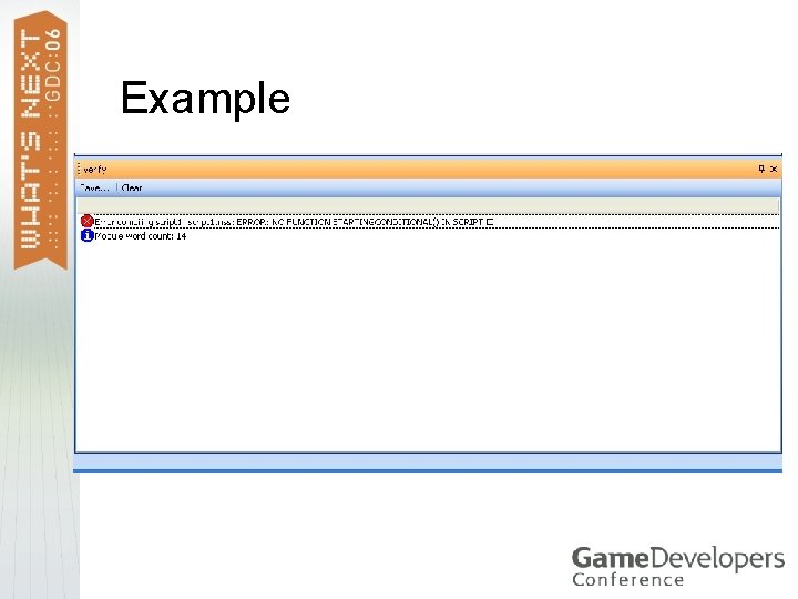 Example Example