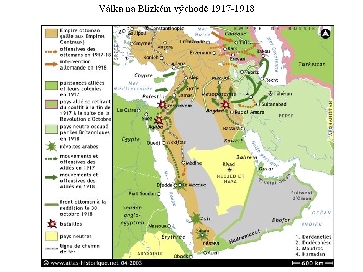 Válka na Blízkém východě 1917 -1918 