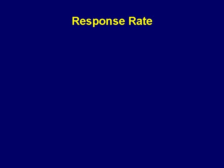 Response Rate 