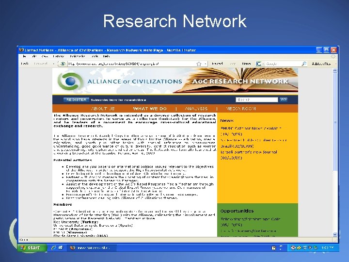 Research Network 