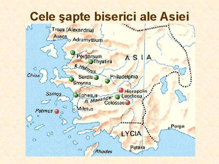 Cele şapte biserici ale Asiei Cele şapte biserici ale Asiei