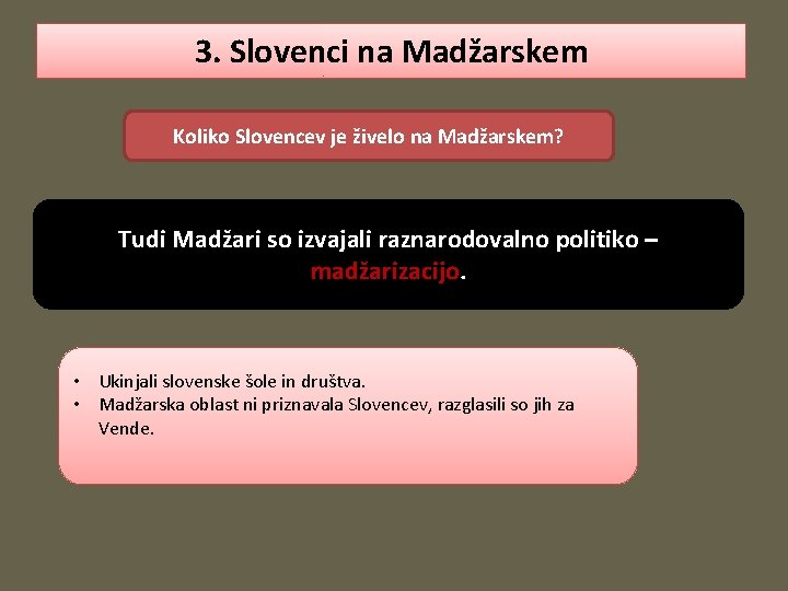 3. Slovenci na Madžarskem Koliko Slovencev je živelo na Madžarskem? Tudi Madžari so izvajali