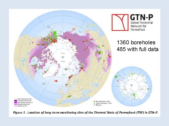 1360 boreholes 485 with full data 