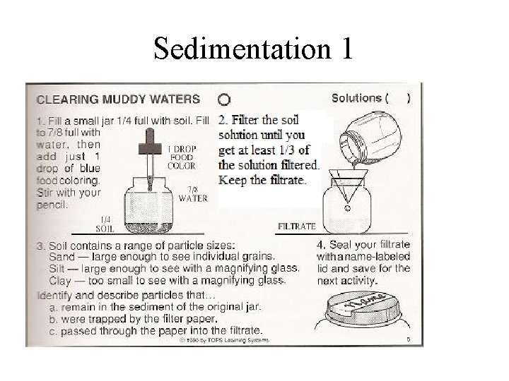 Sedimentation 1 