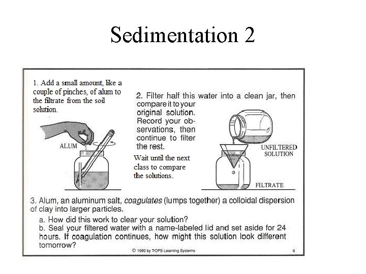 Sedimentation 2 