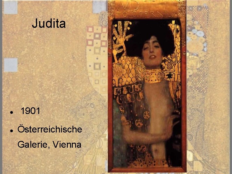 Judita 1901 Österreichische Galerie, Vienna 