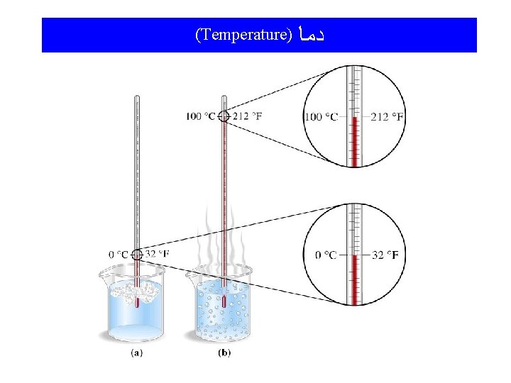 (Temperature) ﺩﻣﺎ 