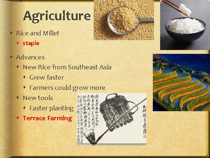 Agriculture Rice and Millet staple Advances New Rice from Southeast Asia Grew faster Farmers