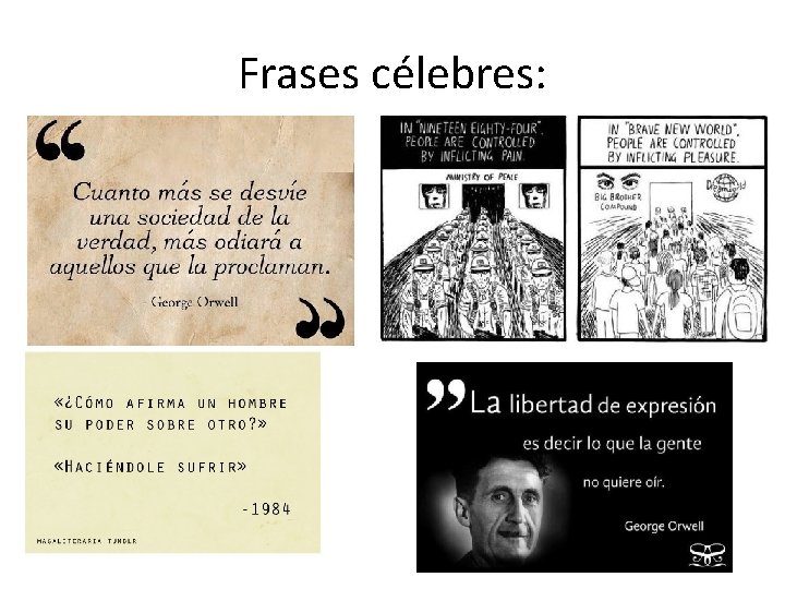 Frases célebres: 