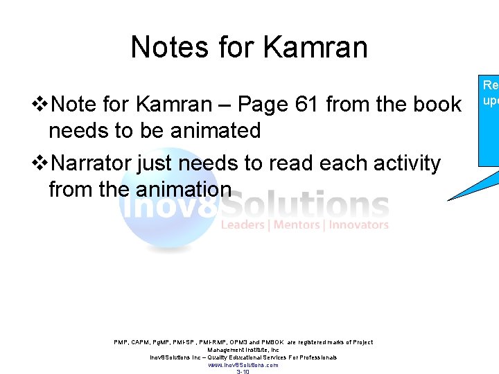 Notes for Kamran v. Note for Kamran – Page 61 from the book needs Notes for Kamran v. Note for Kamran – Page 61 from the book needs