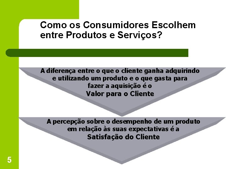 Como os Consumidores Escolhem entre Produtos e Serviços? A diferença entre o que o