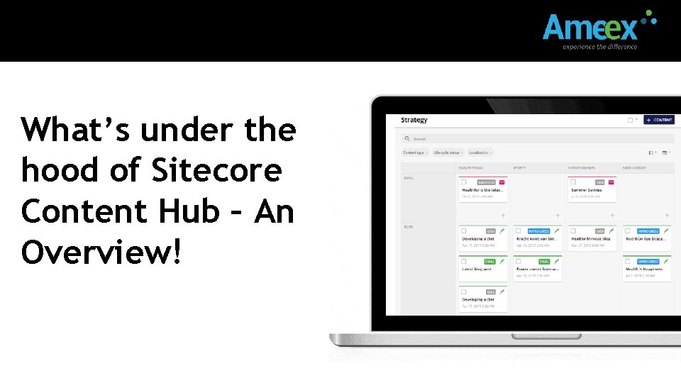 What’s under the hood of Sitecore Content Hub – An Overview! 