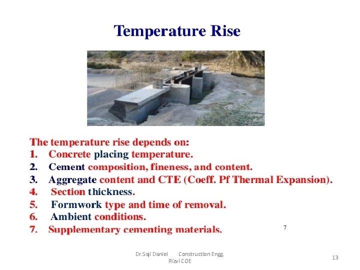 Dr. Saji Daniel Construction Engg. Rizvi COE 13 