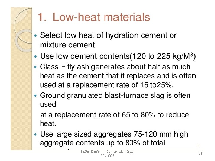 Dr. Saji Daniel Construction Engg. Rizvi COE 18 