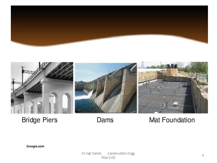 Dr. Saji Daniel Construction Engg. Rizvi COE 4 