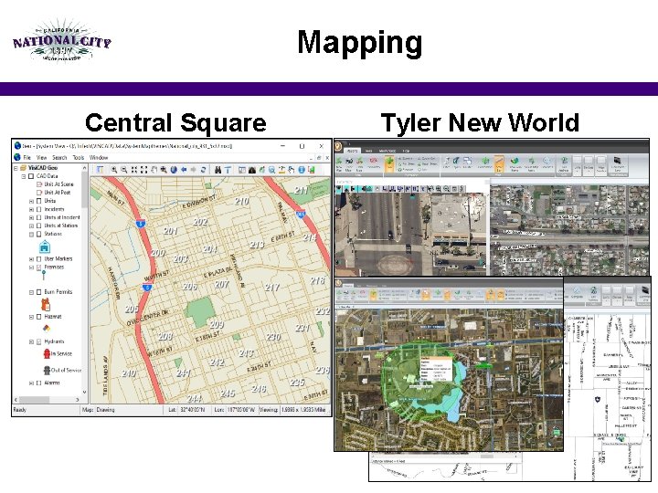 Mapping Central Square Tyler New World 5 