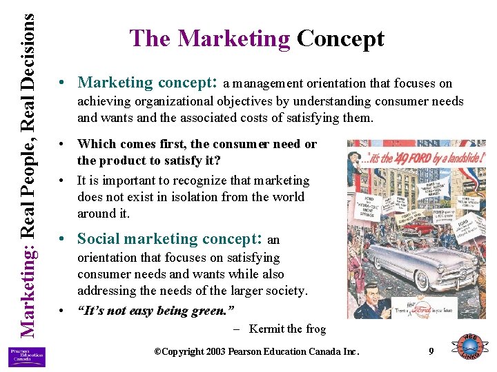 Marketing: Real People, Real Decisions The Marketing Concept • Marketing concept: a management orientation Marketing: Real People, Real Decisions The Marketing Concept • Marketing concept: a management orientation
