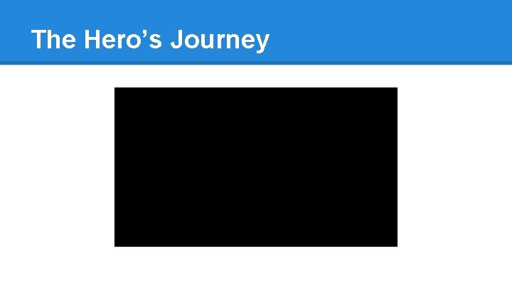 The Hero’s Journey 