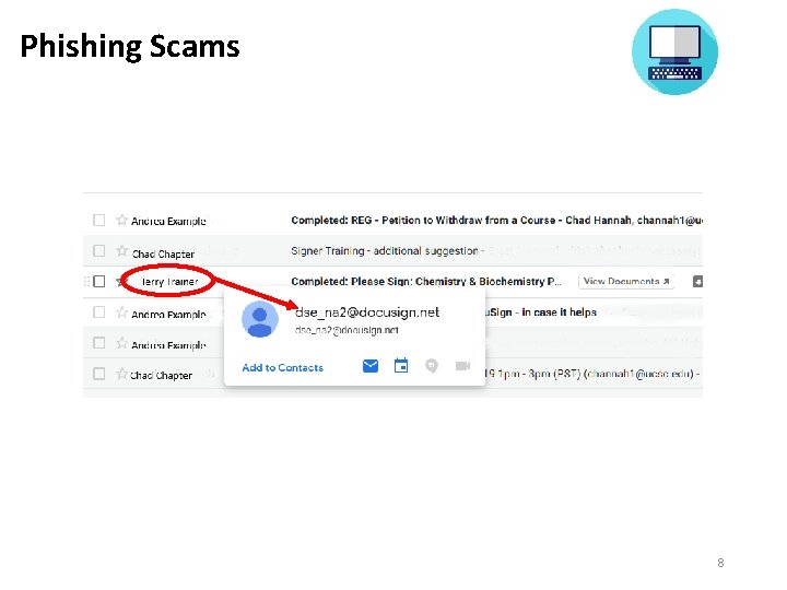 Phishing Scams 8 