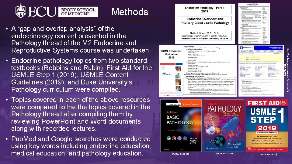 Methods https: //pathology. oit. duke. edu/endocrine/en docrine. html • A “gap and overlap analysis”