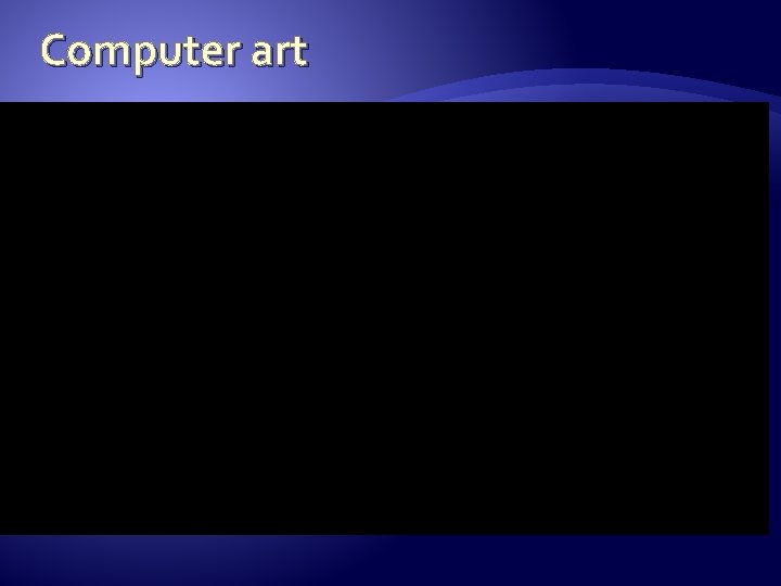 Computer art 