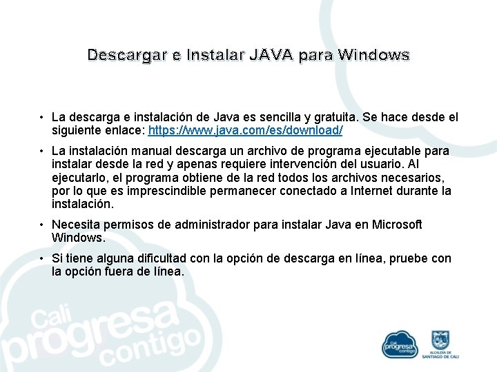 Descargar e Instalar JAVA para Windows • La descarga e instalación de Java es